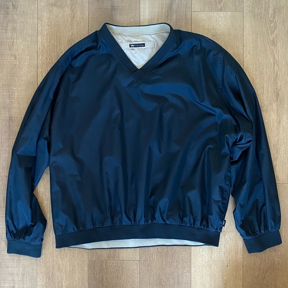 Mens Thrifted V-Neck Sweater
